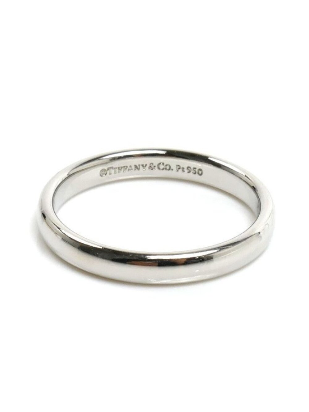 Tiffany & Co Platinum Forever Wedding Ring - Picture 4 of 10